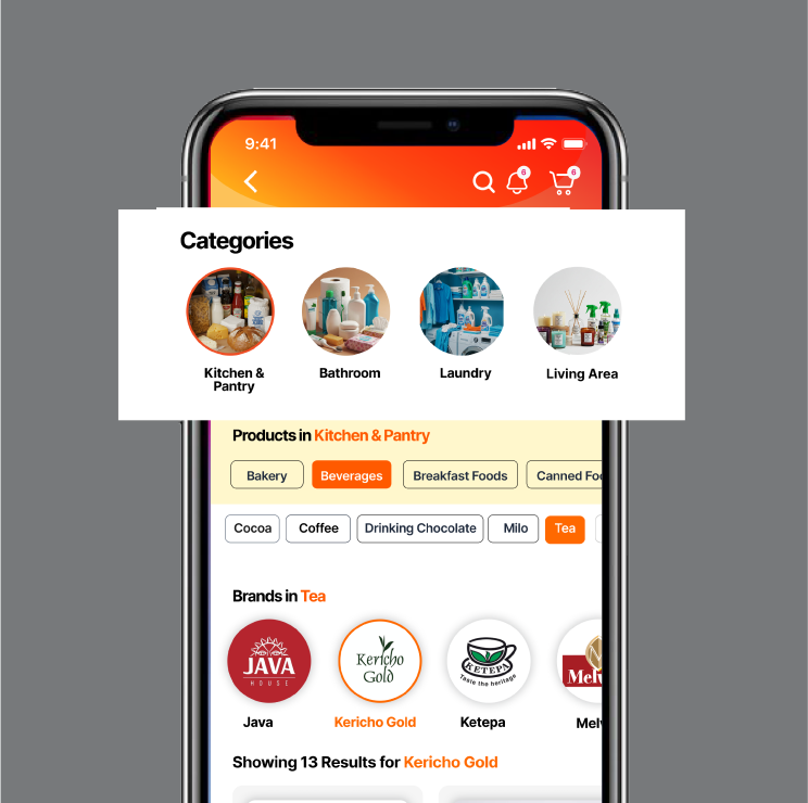 Kwaju Shopping Interface